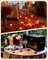 1000 Pieces Artificial Rose Petals with 12 Heart LED Tea Lights Candles Kit, Rose Petals and Candles Set